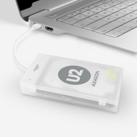 AXAGON USB 2.0 - 2.5" HDD SATA adapter case | ADSA-1S