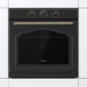 Gorenje Oven | BOS67372CLB | 77 L | Electric | AquaClean | Mechanical control | Steam function | Height 59.5 cm | Width 59.5 cm 