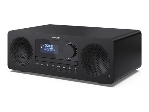 Sharp XL-B720D(BK) TOKYO System Hi-Fi All-in-One w kolorze czarnym, doskonały dźwięk i nowoczesny design