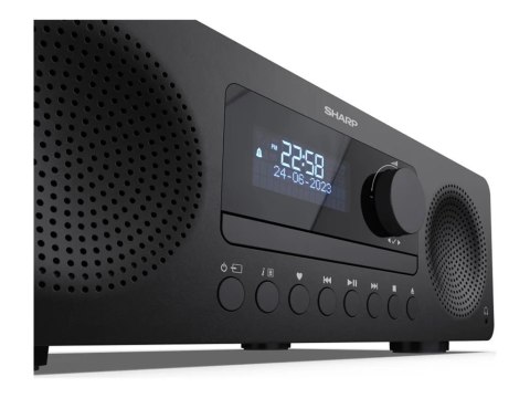 Sharp XL-B720D(BK) TOKYO System Hi-Fi All-in-One w kolorze czarnym, doskonały dźwięk i nowoczesny design