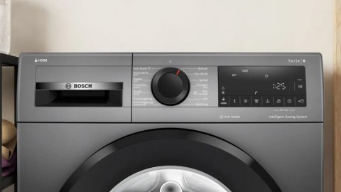 Bosch Washing Machine | WGG244RFSN | Energy efficiency class A | Front loading | Washing capacity 9 kg | 1400 RPM | Depth 59 cm 