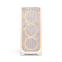 Fractal Design Meshify 3 | Ambience Pro RGB White TG Clear Tint | ATX | Power supply included No