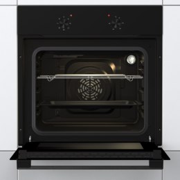 Gorenje Oven | BO6615E01B | 60 L | Electric | EnamelClean | Push pull buttons | Height 59.5 cm | Width 59.5 cm | Stainless steel