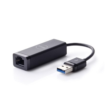 Adapter sieciowy Dell | Ethernet | Fast Ethernet | Gigabit Ethernet | SuperSpeed USB 3.0, Gwarancja 12 miesięcy
