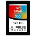 Dysk SSD Silicon Power Slim S55 120 GB SATA | Prędkość odczytu 550 MB/s | Prędkość zapisu 420 MB/s | Gwarancja 36 m-c