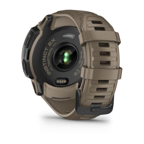 Zegarek sportowy Garmin Instinct 2X Solar Tactical Edition 50mm Zielony