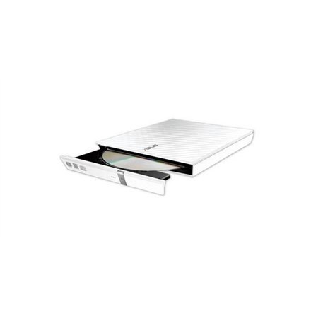 Asus | 08D2S-U LITE | Zewnętrzny | Napęd DVD±RW (±R DL) / DVD-RAM | Biały | USB 2.0