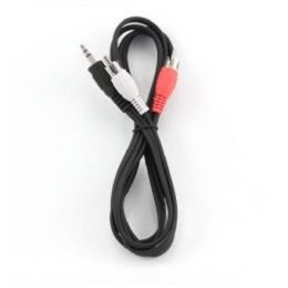 Kabel audio Cablexpert | Męski | RCA x 2 | Minijack stereo 3.5 mm | 1.5 m | Gwarancja: 12 miesięcy