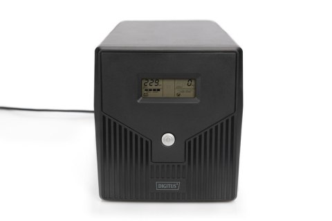 Digitus | Line-Interactive UPS | Line-Interactive UPS DN-170074, 1000VA, 600W, 2x akumulator 12V/7Ah, 4x gniazdo CEE 7/7, 2x RJ4