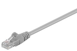 Goobay | CAT 5e | Kabel krosowy | Skrętka nieekranowana (UTP) | Męski | RJ-45 | Męski | RJ-45 | Szary | 25 m