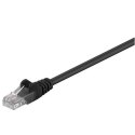 Goobay | CAT 5e | Kabel sieciowy | Skrętka nieekranowana (UTP) | Męski | RJ-45 | Męski | RJ-45 | Czarny | 2 m