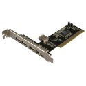 Logilink Karta interfejsu PCI USB 2.0 4+1x