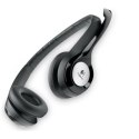 Logitech | Zestaw słuchawkowy do komputera | H390 | Wbudowany mikrofon | USB typu A | Czarny