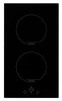 Simfer | H3.020.DEISP | Płyta | Indukcyjna | Liczba palników/stref gotowania 2 | Dotykowa | Timer | Czarna