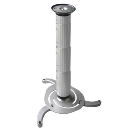 Sunne | Uchwyt sufitowy do projektora | Obracanie, pochylanie | Maksymalna waga (udźwig) 10 kg | Srebrny