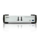 Aten CS1912 2-portowy przełącznik USB 3.0 DisplayPort KVMP™ (kable w zestawie) Aten | 2-portowy przełącznik USB 3.0 DisplayPort 