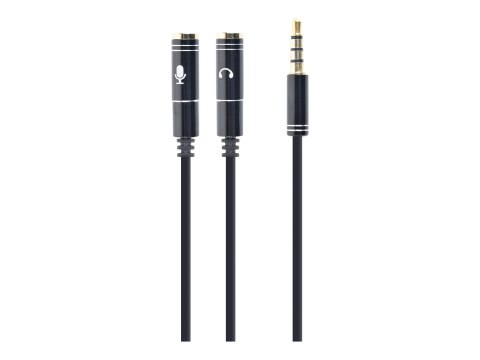 Cablexpert | Adapter audio | Mini-phone stereo 3,5 mm | Gniazdo | Wtyk | Mini-phone 3,5 mm 4-biegunowy
