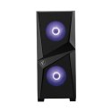 MSI MAG FORGE 100M Obudowa PC, Mid-Tower, USB 3.2, Czarny MSI | MAG FORGE 100M | Czarny | ATX | Zasilacz w zestawie Nie