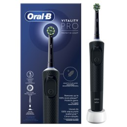Oral-B | D103 Vitality Pro | Elektryczna szczoteczka do zębów | Akumulatorowa | Dla dorosłych | ml | Liczba główek | Czarna | Li
