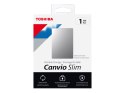 Toshiba | Canvio Slim | HDTD310ES3DA | 1000 GB | 2,5 " | USB 3.2 Gen1 | Srebrny