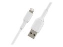 Belkin | Męski | 4-pinowy USB Typ A | Męski | Biały | Apple Lightning | 1 m