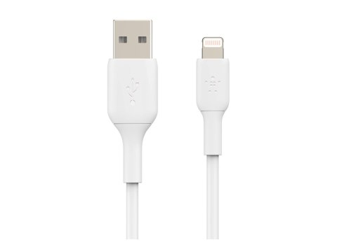 Belkin | Męski | 4-pinowy USB Typ A | Męski | Biały | Apple Lightning | 1 m