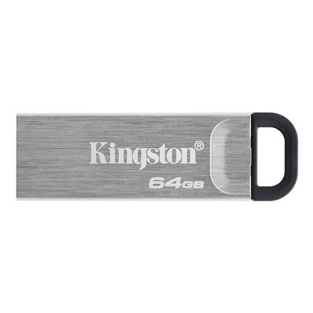 Kingston | Pamięć flash USB | DataTraveler Kyson | 64 GB | USB 3.2 Gen 1 | Czarny/Szary