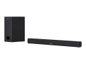 Sharp | HT-SBW110 2.1 Slim Soundbar | Wejście AUX | Bluetooth | Czarny | W | Nie | Połączenie bezprzewodowe