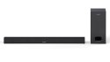 Sharp | HT-SBW110 2.1 Slim Soundbar | Wejście AUX | Bluetooth | Czarny | W | Nie | Połączenie bezprzewodowe