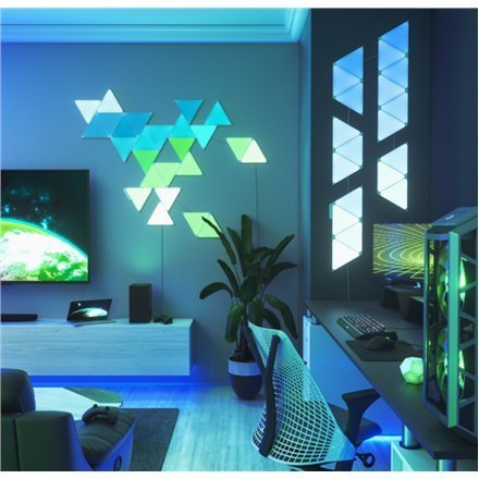 Nanoleaf | Shapes Triangles Starter Kit (9 panels) | 1 W | 16M+ colours