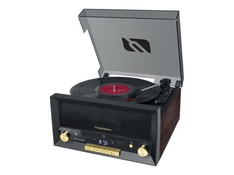 Muse | Mikrosystem gramofonowy z talerzem winylowym | MT-112 W | Mikrosystem CD z gramofonem | Port USB