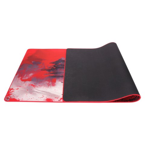 Podkładka pod mysz, MONKA ZOWA XL, do gry, czerwono-biała, 900 x 400 x 3.5 mm, Marvo