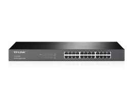 TP-LINK | 24-portowy gigabitowy przełącznik do montażu w stelażu | TL-SG1024 | Niezarządzalny | Do montażu w stelażu | Ilość por