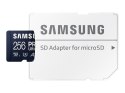 Samsung | Karta microSD | PRO Ultimate | 256 GB | Karta pamięci microSDXC | Pamięć flash klasy U3, V30, A2 | Adapter SD