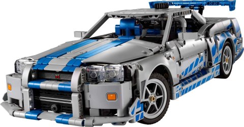 LEGO Technic 42210 Samochód Nissan Skyline GT-R (R34) z filmu Za szybcy, za wściekli
