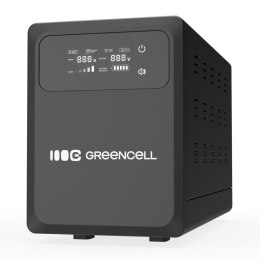 Green Cell Nieprzerwany power zasilanie UPS 1200VA 800W z LCD display