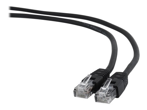Cablexpert | Patch cord | UTP Cat6 | PVC AWG 26 (7 x 0,15 mm drut) | 5 m | Czarny