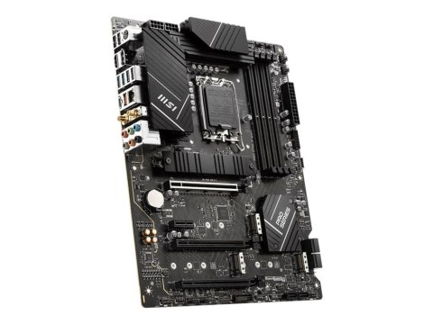 MSI | PRO Z790-P WIFI | Rodzina procesorów Intel | Gniazdo procesora LGA1700 | DDR5 DIMM | Gniazda pamięci 4 | Obsługiwane inter