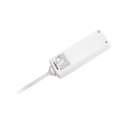 Przedłużacz 3 gniazda 5m typu francuskiego bez przełącznika (3x1,5mm) Rebel biały