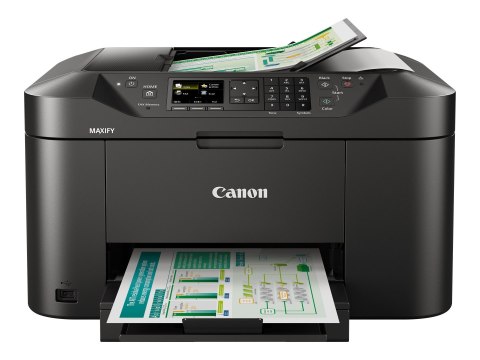Black A4/Legal MB2150 Colour Ink-jet Canon MAXIFY Fax / copier / printer / scanner