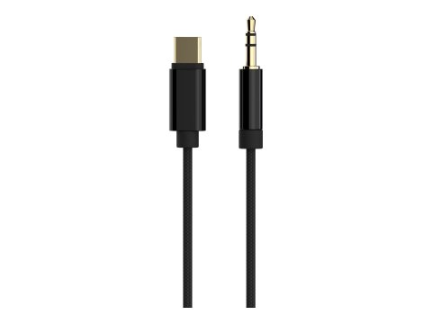Cablexpert USB type-C to Stereo 3.5 mm AUX Cable, 1.5 m, Black