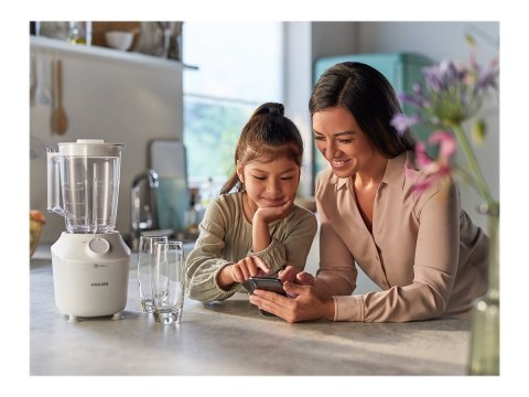 Philips | Blender | HR2041/00 3000 Series | Tabletop | 450 W | Materiał słoika Plastik | Pojemność słoika 1,9 L | Kruszenie lodu