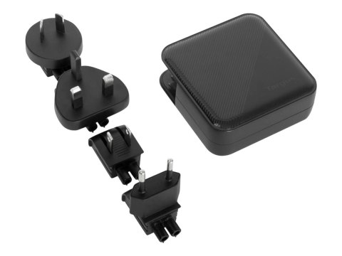 Targus power adapter - GaN - 2 x USB-C, 2 x 9 pin USB Type A - 100 Watt
