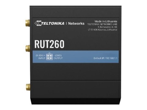 Teltonika RUT260 LTE Cat 6 Router (RUT260000000)