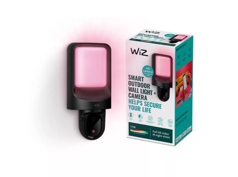 WiZ Smart WiFi Outdoor Wall Light with Camera Wizarding World