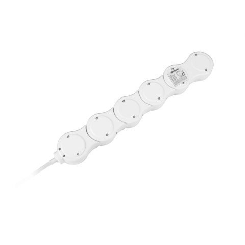 Przedłużacz sieciowy (snake) Rebel , 5 gniazd, przewód 1,5m