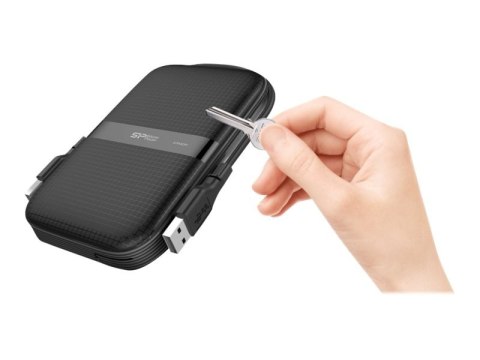 Power HDD A60 2TB 2.5'' Black SP020TBPHDA60S3A