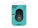 Logitech | Mysz | M330 Silent Plus | Bezprzewodowa | Czarna