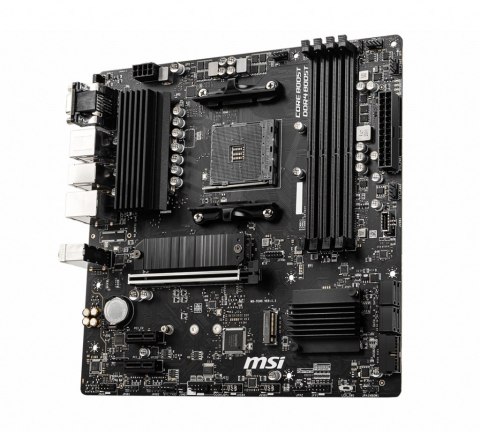 MSI | B550M PRO-VDH | Processor family AMD | Processor socket AM4 | DDR4 | Memory slots 4 | Number of SATA connectors 4 | Chipse