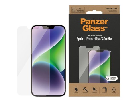 PanzerGlass | Ochraniacz ekranu | Apple | iPhone 14 Plus/13 Pro Max | Szkło | Przezroczyste | Klasyczne dopasowanie
